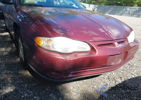 2001 Chevrolet Monte Carlo Ls из США, поврежденный, VIN 2G1WW12E019129234